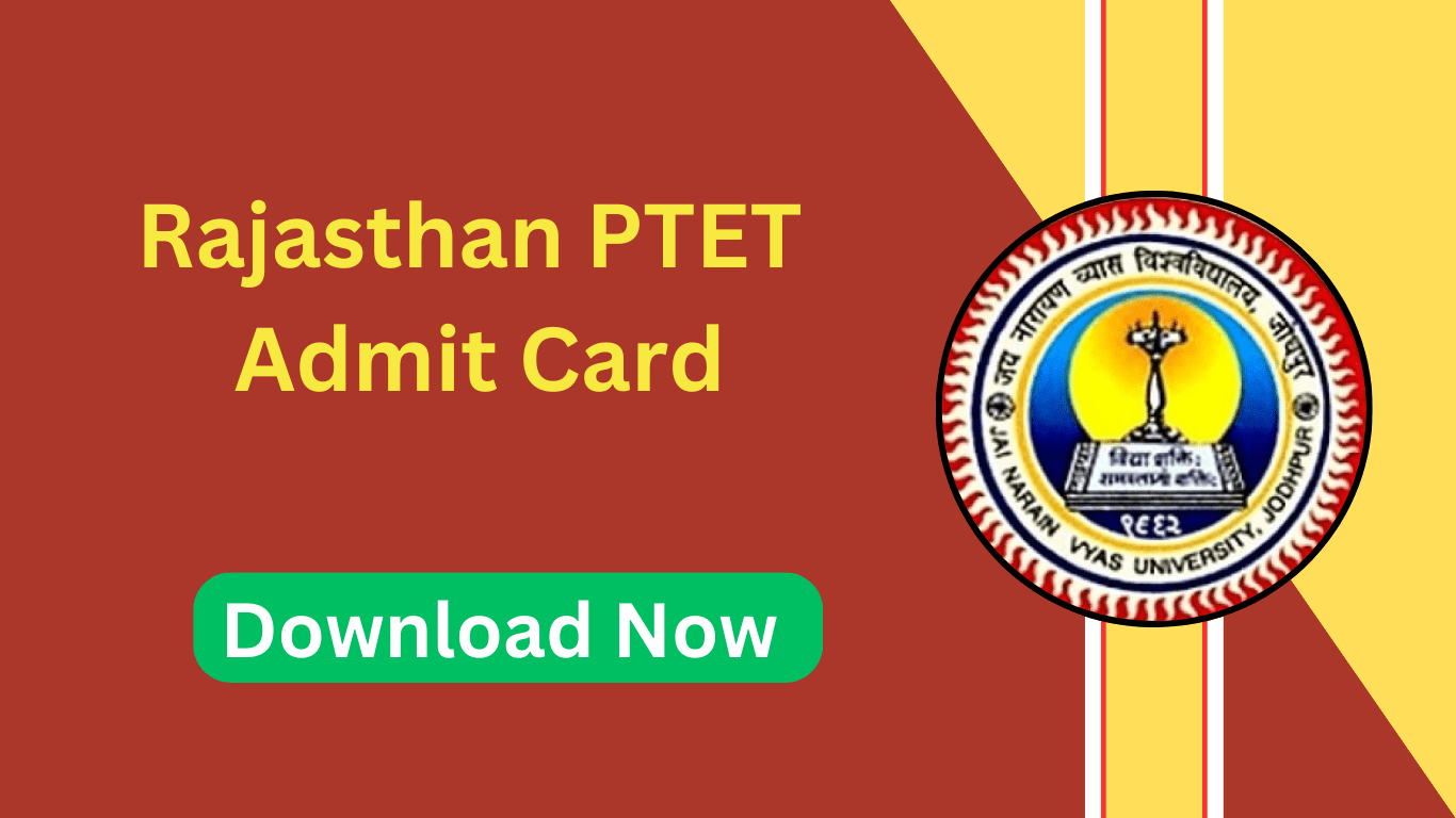 PTET Admit Card 2024